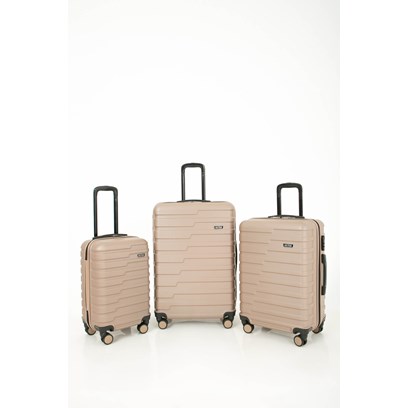 las vegas polo club 10653 3'lü set abs valiz, valiz,makyaj çantası,seyahat çantası,çekçekli seyahat çantaları,spor çantası,sırt çantası,okul çantası