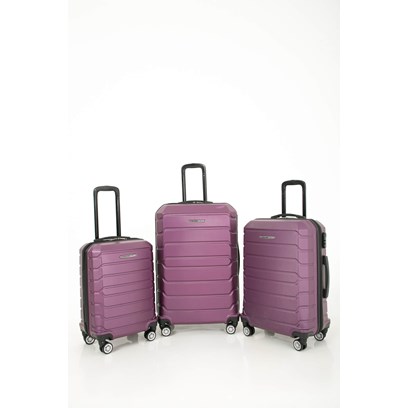 las vegas polo club 10603 3'lü set abs valiz, valiz,makyaj çantası,seyahat çantası,çekçekli seyahat çantaları,spor çantası,sırt çantası,okul çantası
